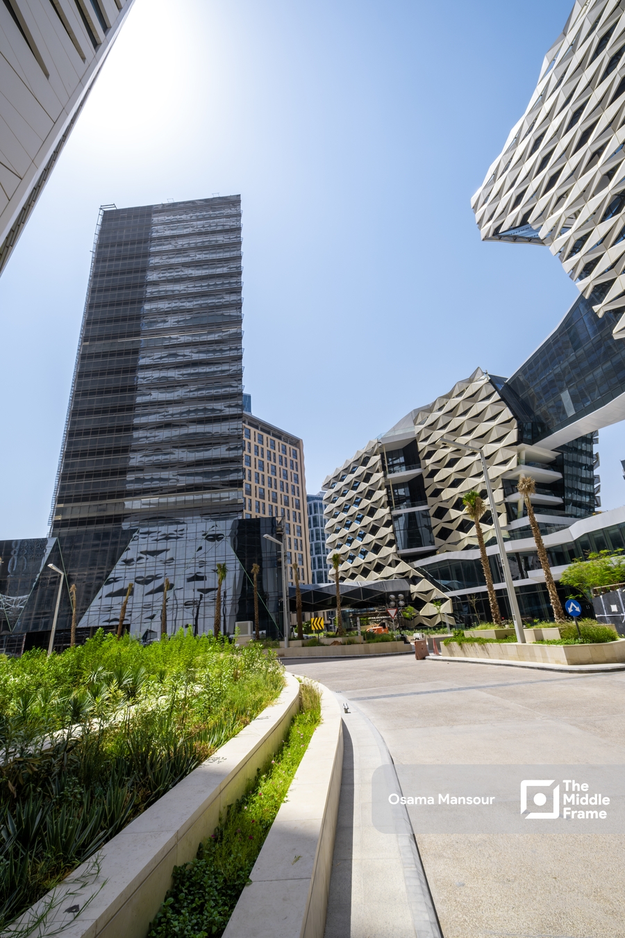 King Abdullah Financial District (KAFD) in Riyadh • The Middle Frame ...