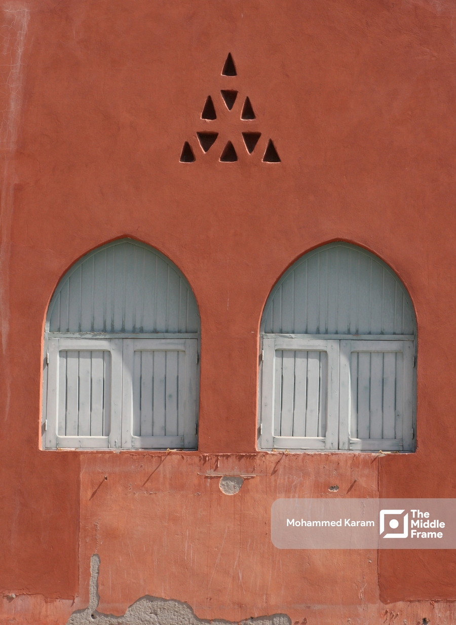 White windows