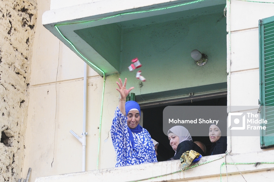 Eid al-Adha prayer at Sayyida Zeinab Mosque