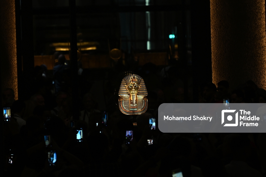 The Grand Egyptian Museum in Giza, Egypt.