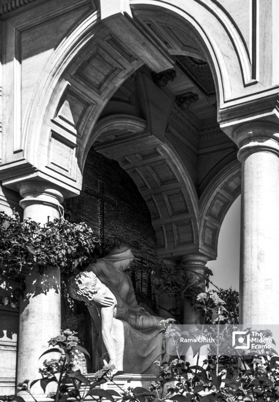 Grieving Mother Statue