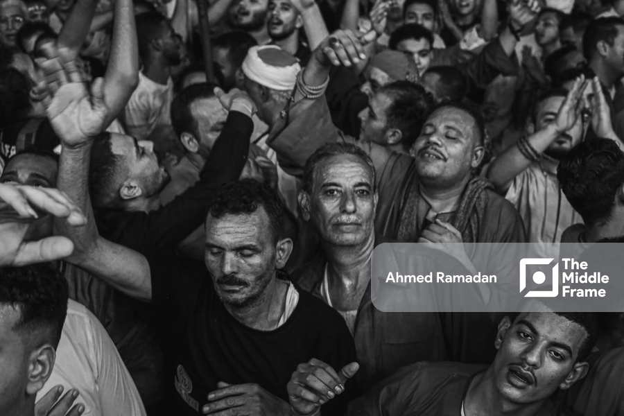 People celebrating the mawlid of Mursi Abu Al-Abbas