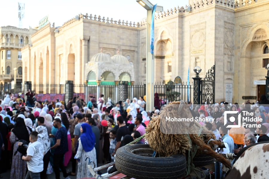 Eid al-Adha prayer at Sayyida Zeinab Mosque