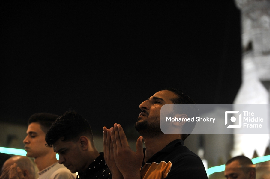 Tarawih prayer at Al-Azhar Mosque