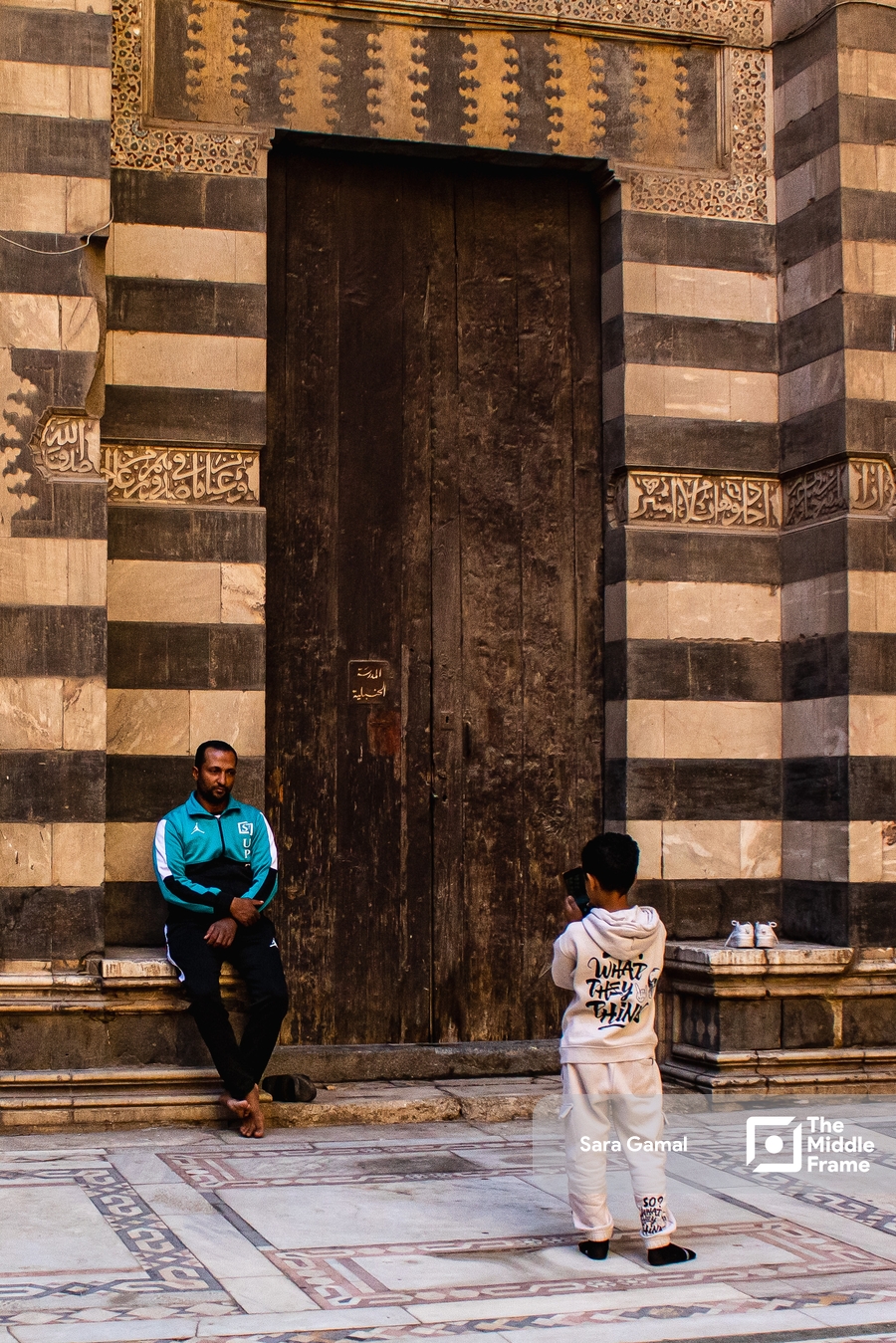 The father and the son.