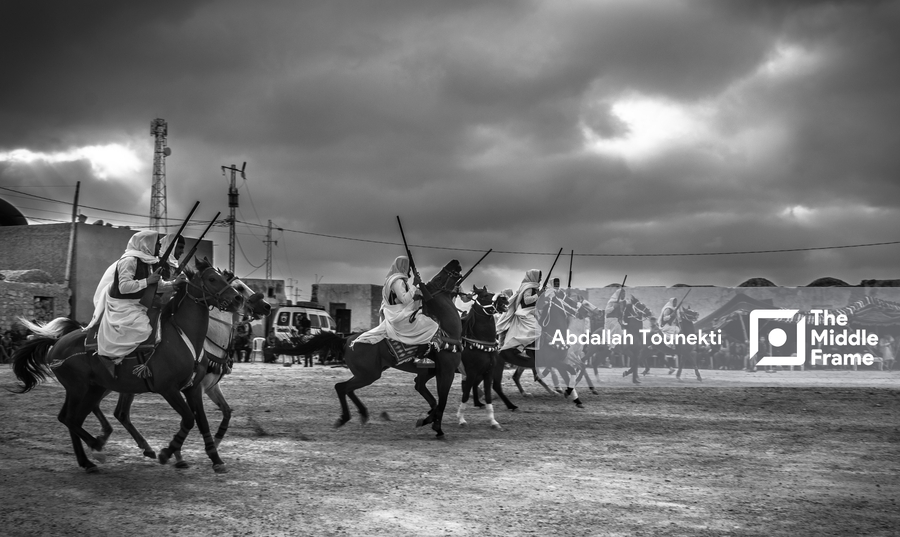 The Gunpowder Ceremony in Tunisia.