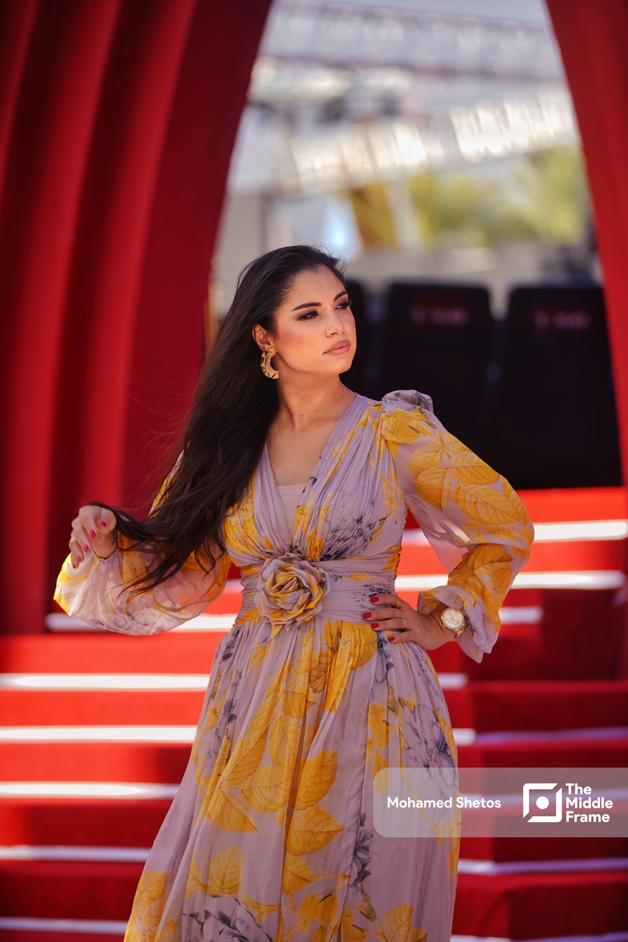 Nesma Mahgoub at the El Gouna International Film Festival 2024.