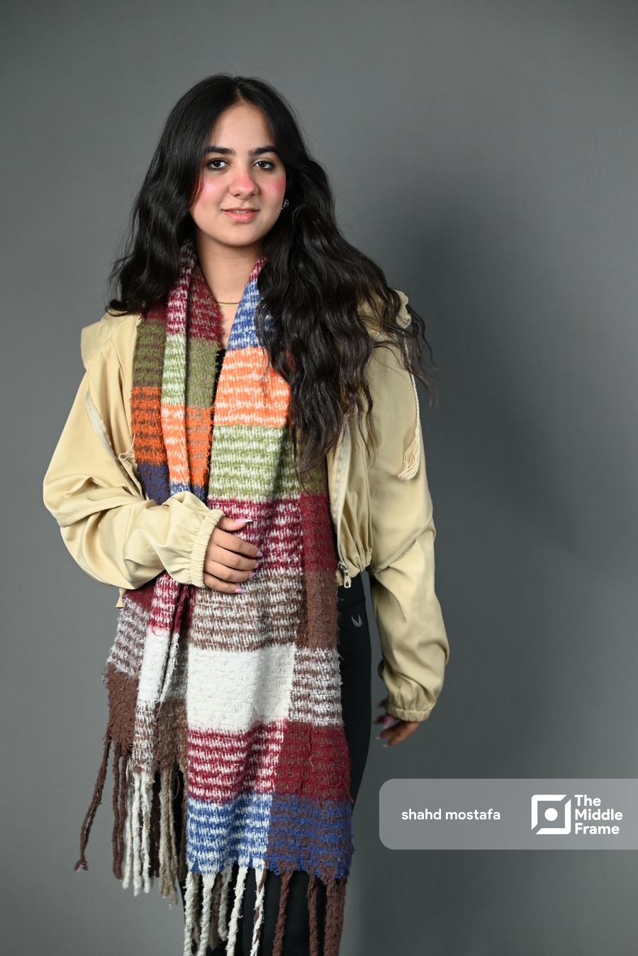 A woman posing for the camera