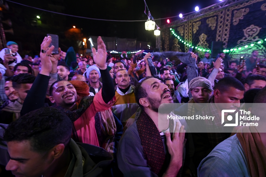Egyptians celebrate the final night of the Birth of Al-Sayyda Zeinab.