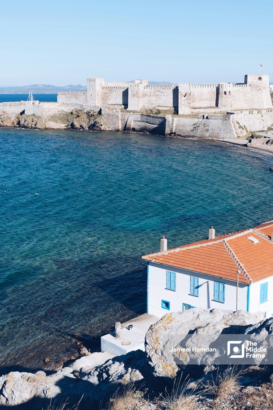 Castle on the coast of Palestine