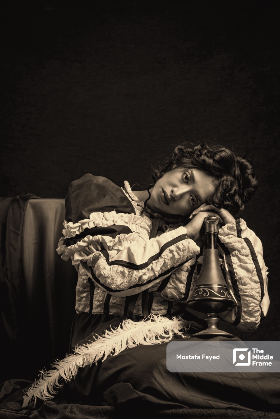 A woman posing for the camera