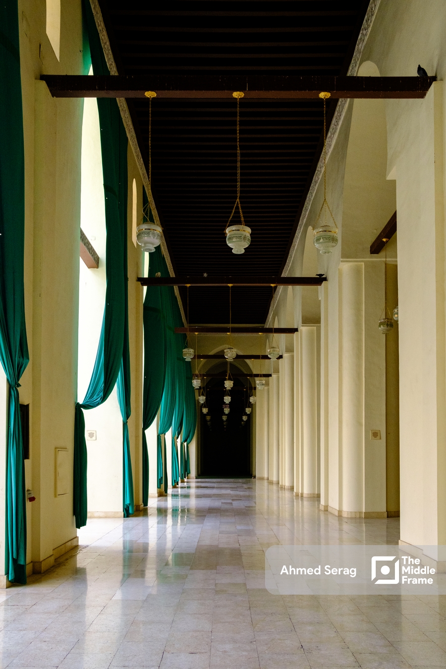 Islamic Architecture Hallway.