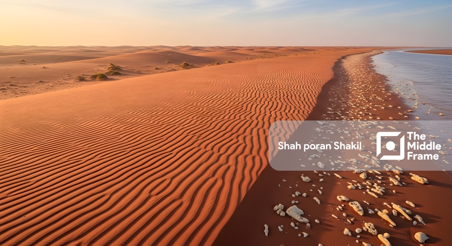 A River in the desert - Saudi Arabia