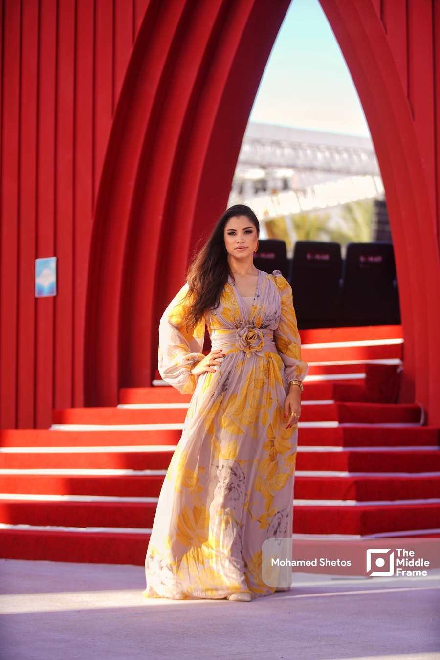 Nesma Mahgoub at the El Gouna International Film Festival 2024.