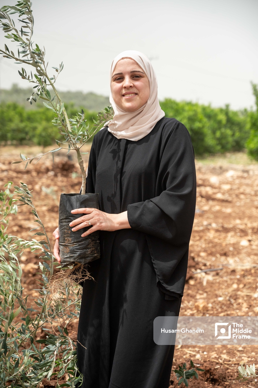 Farmer from Flamiya village in Qalqilya District West Bank-Palestine.