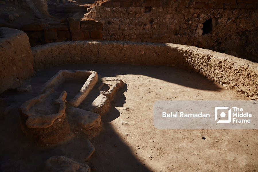 Temple of Amun at the Siwa Oasis in Egypt