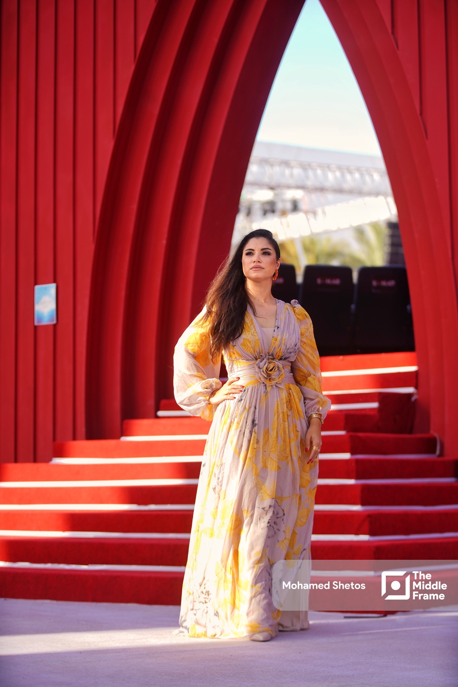 Nesma Mahgoub at the El Gouna International Film Festival 2024.