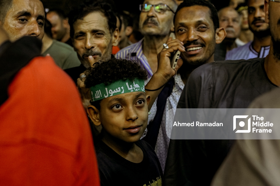 People celebrating the mawlid of Mursi Abu Al-Abbas