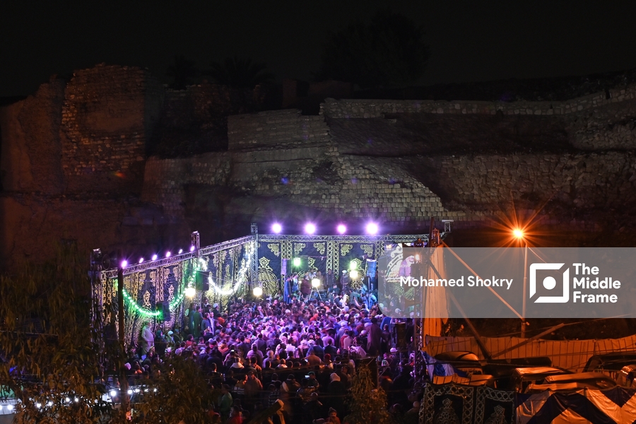 Egyptians celebrate the final night of the Birth of Al-Sayyda Zeinab.