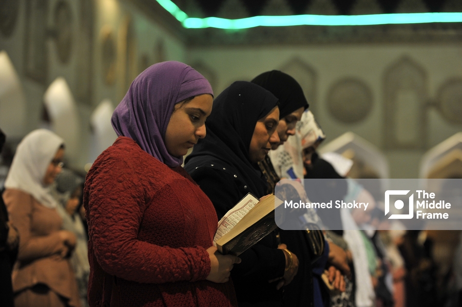 Tarawih prayer at Al-Azhar Mosque
