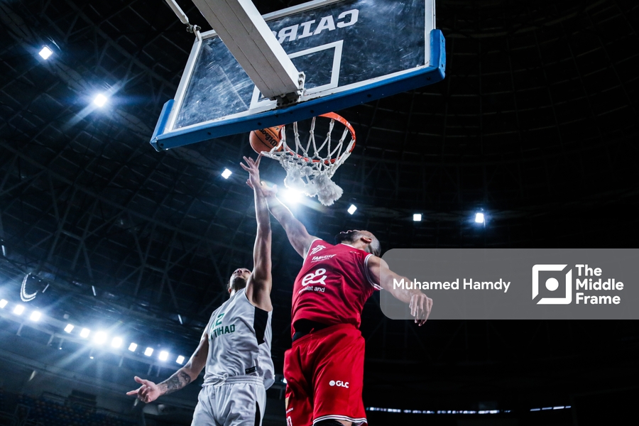 Basketball Super League Final: Al Ahly VS Al Ittihad of Alexandria.