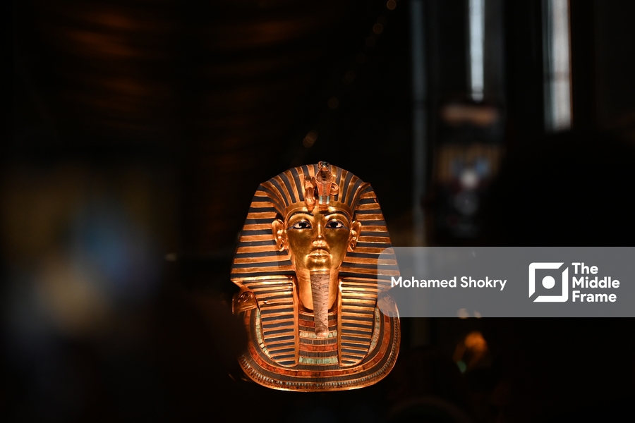 The Grand Egyptian Museum in Giza, Egypt.