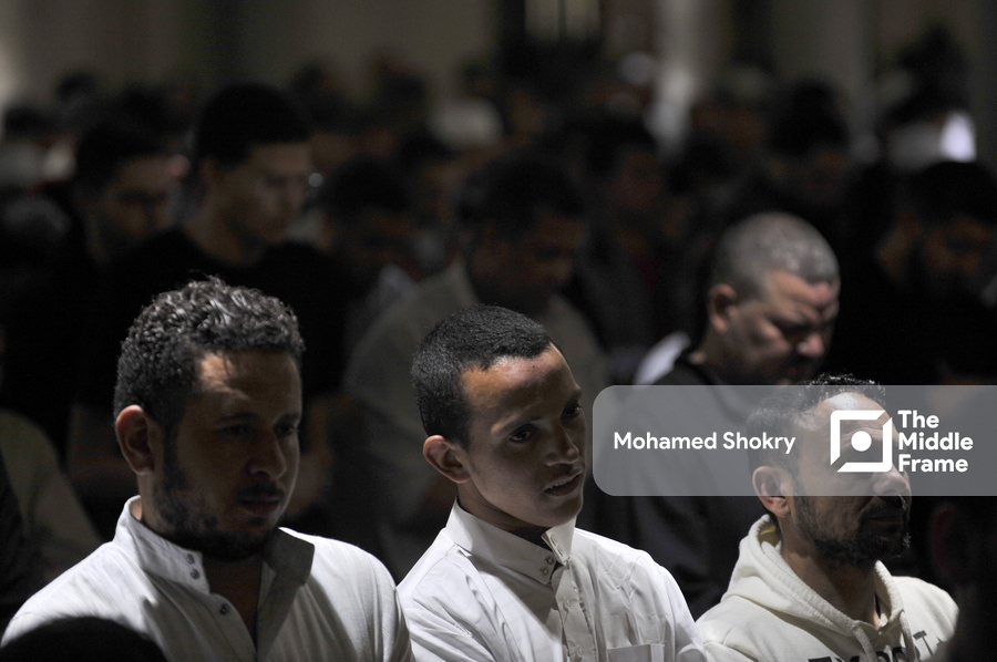 Tarawih prayer at Al-Azhar Mosque