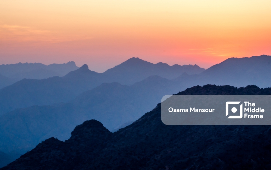 A breathtaking view of Al-Taif’s majestic mountains