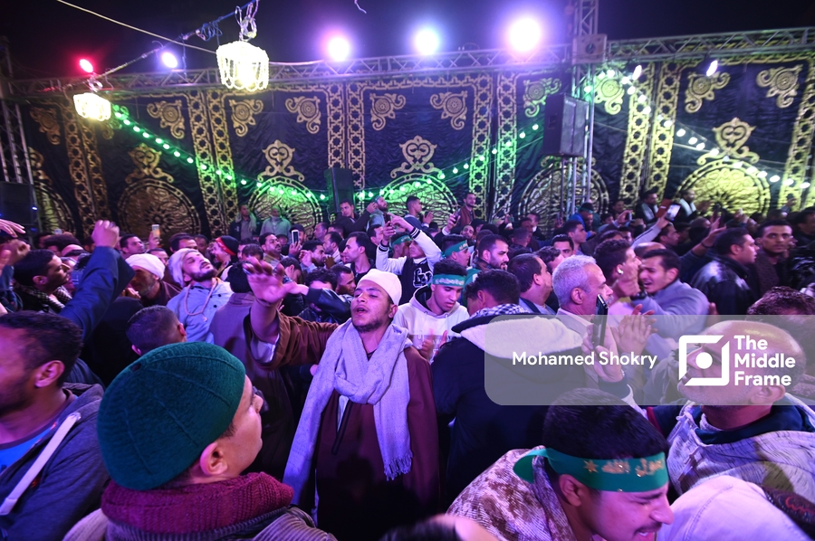 Egyptians celebrate the final night of the Birth of Al-Sayyda Zeinab.