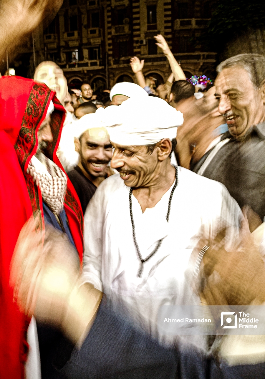 People celebrating the mawlid of Mursi Abu Al-Abbas