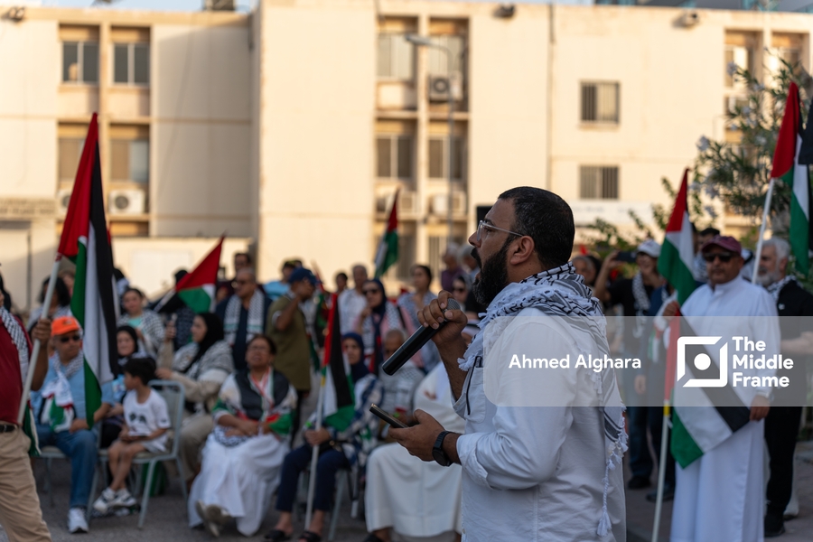 Mass demonstration in Bahrain in support of the Palestinian resistance.