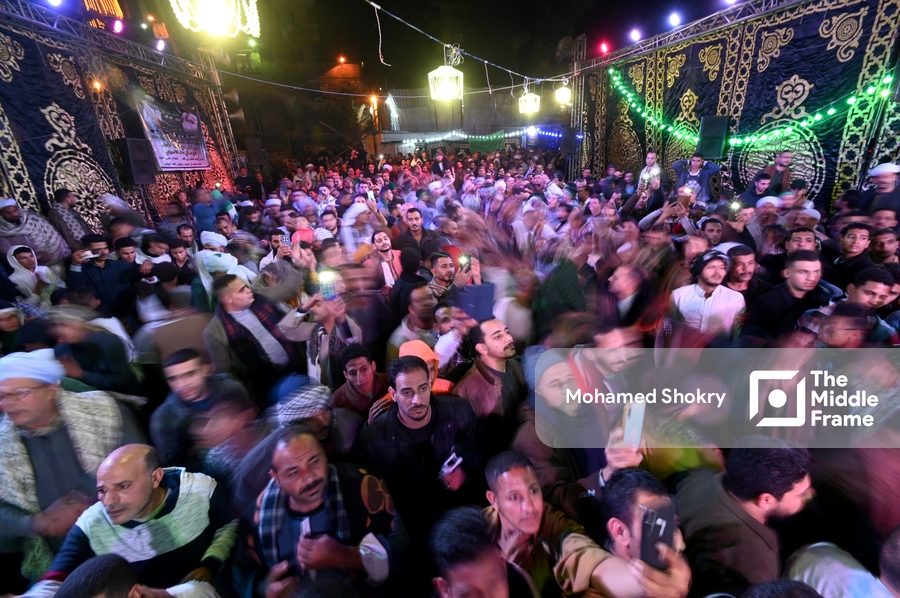 Egyptians celebrate the final night of the Birth of Al-Sayyda Zeinab.