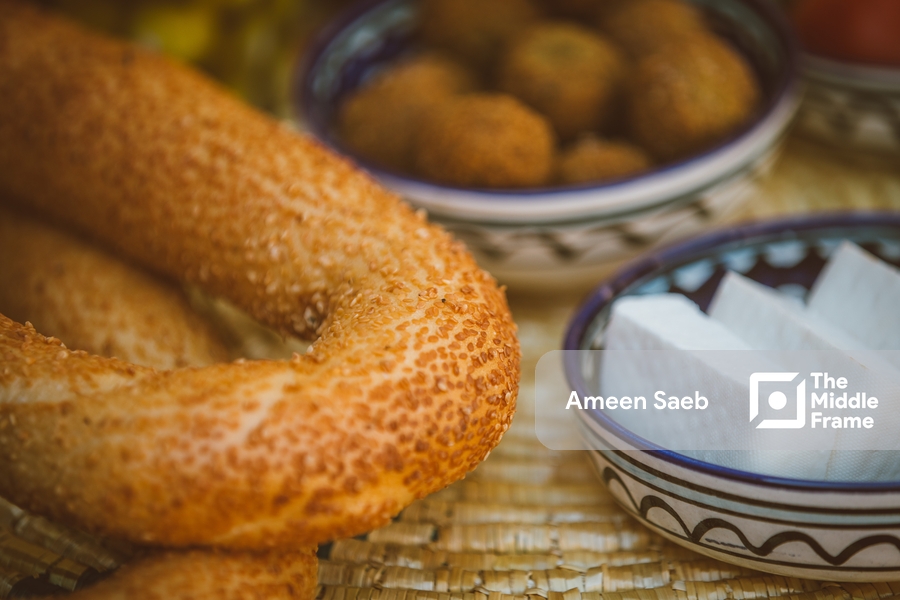 Middle Eastern traditional breakfast
