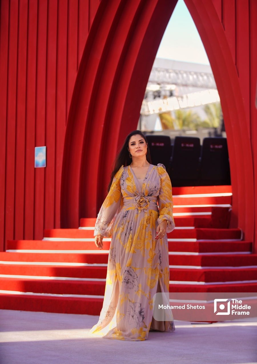 Nesma Mahgoub at the El Gouna International Film Festival 2024.