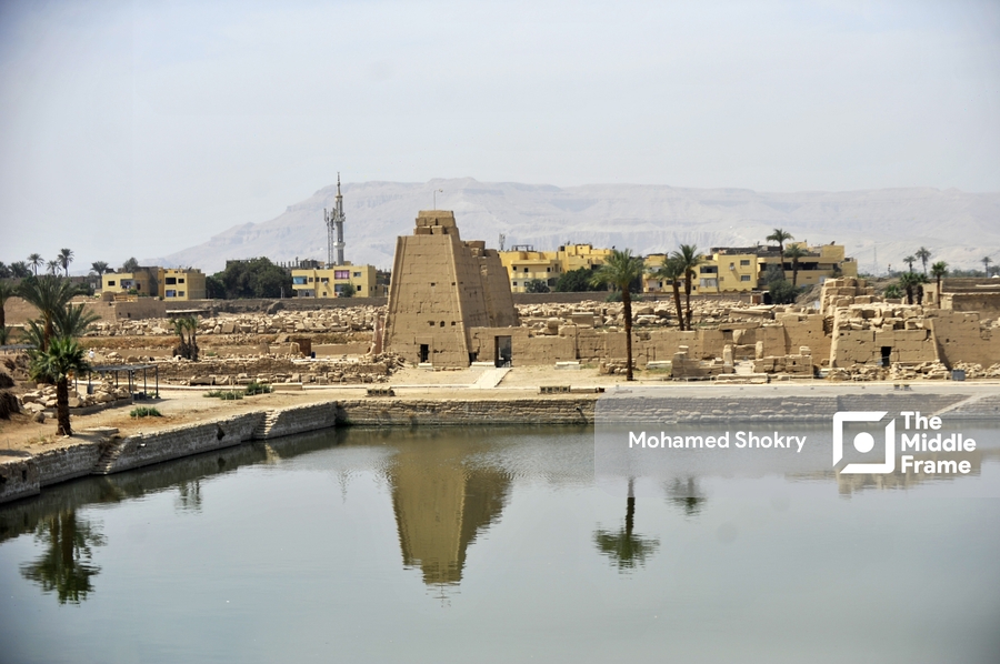 The Holy Lake at Karnak Temple, Luxor, Egypt