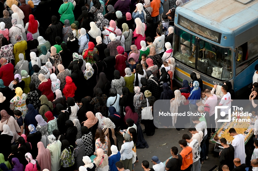Eid al-Adha prayer at Sayyida Zeinab Mosque