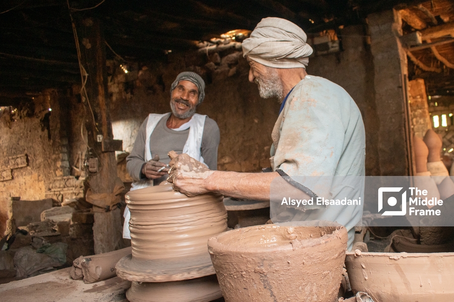 Portrait of pottery makers