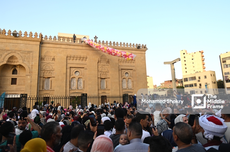 Eid al-Adha prayer at Sayyida Zeinab Mosque