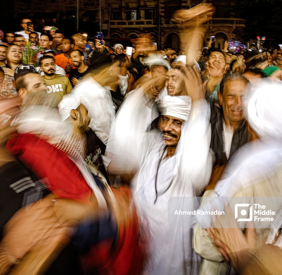 People celebrating the mawlid of Mursi Abu Al-Abbas