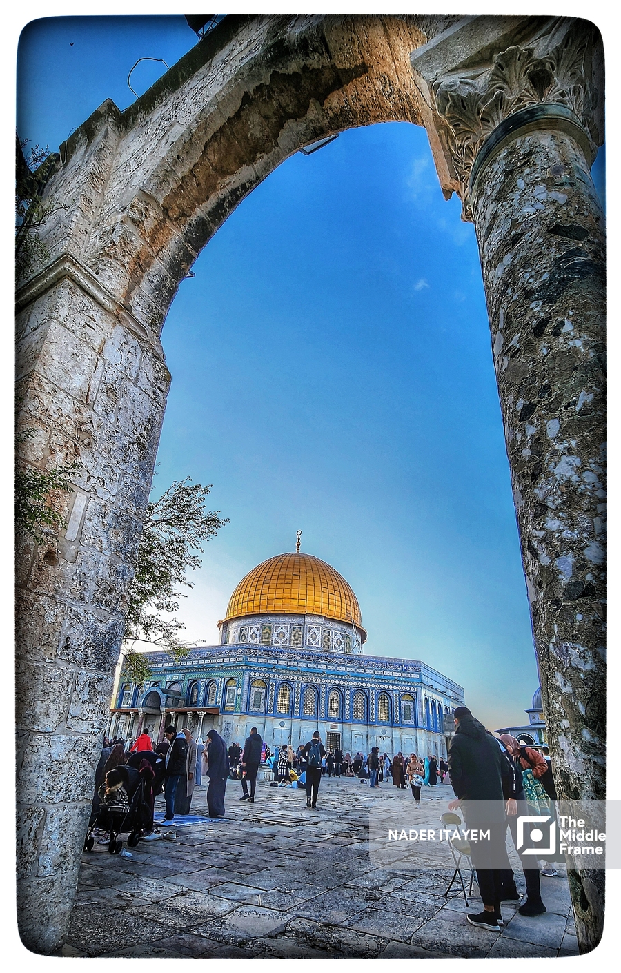 The Dome of the Rock Mosque • The Middle Frame • Arab Stock Photos and ...