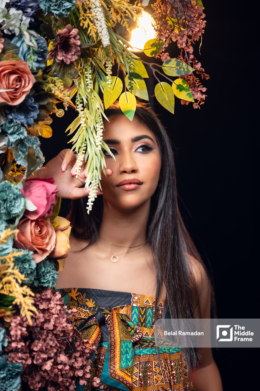 Artistic photoshoot of an Egyptian model. • The Middle Frame • Arab ...