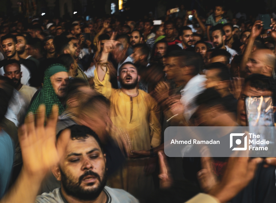 People celebrating the mawlid of Mursi Abu Al-Abbas