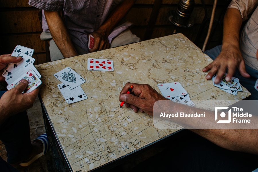 Playing cards.