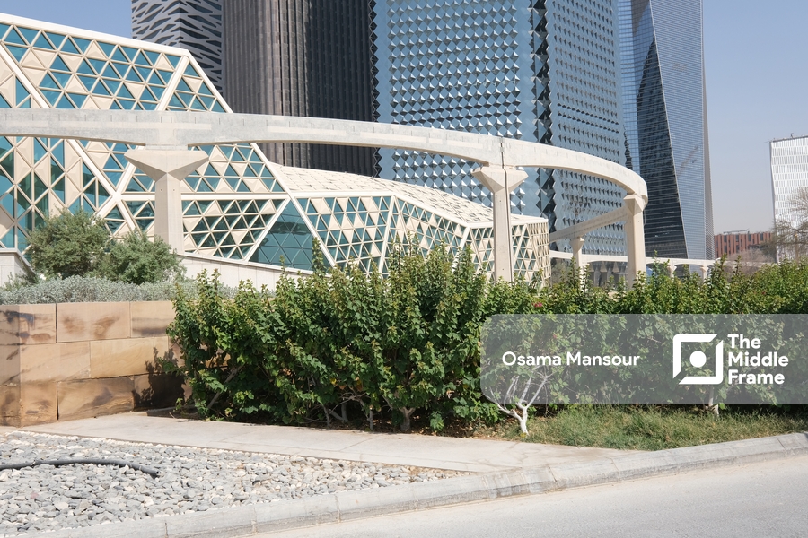 The King Abdullah Financial District (KAFD) in Riyadh, Saudi Arabia