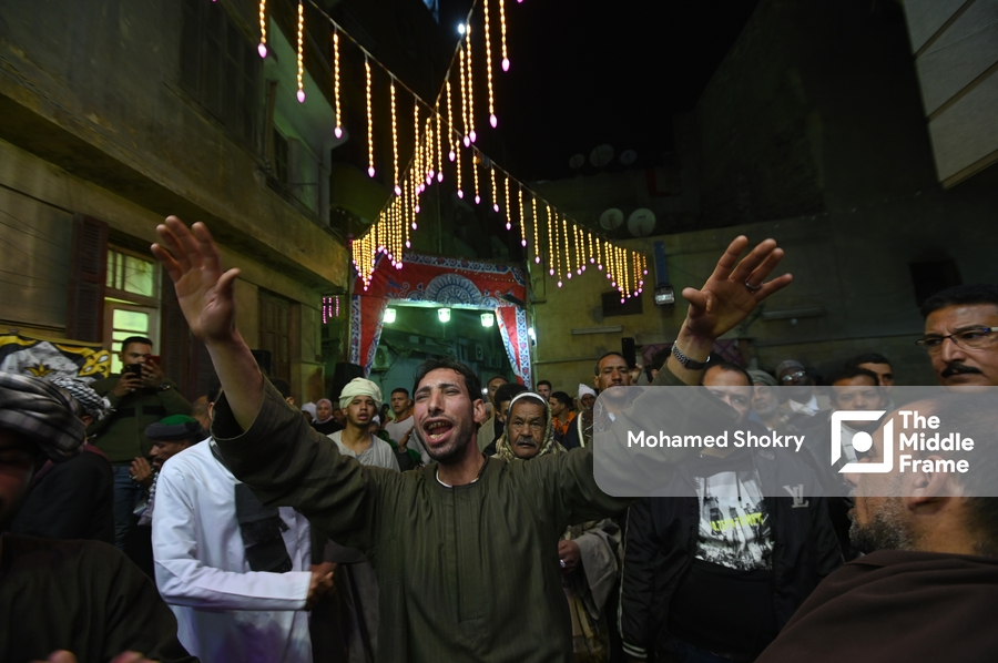 Egyptians celebrate the final night of the Birth of Al-Sayyda Zeinab.