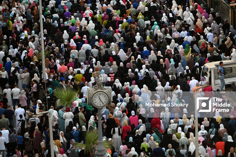 Eid al-Adha prayer at Sayyida Zeinab Mosque