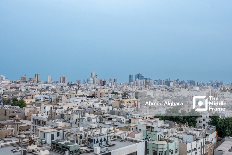 The city of Manama in Bahrain