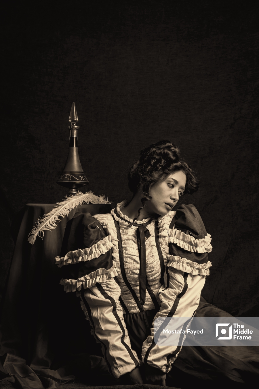 A woman posing for the camera