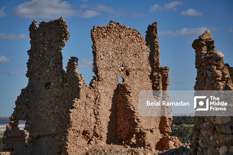 Temple of Amun at the Siwa Oasis in Egypt