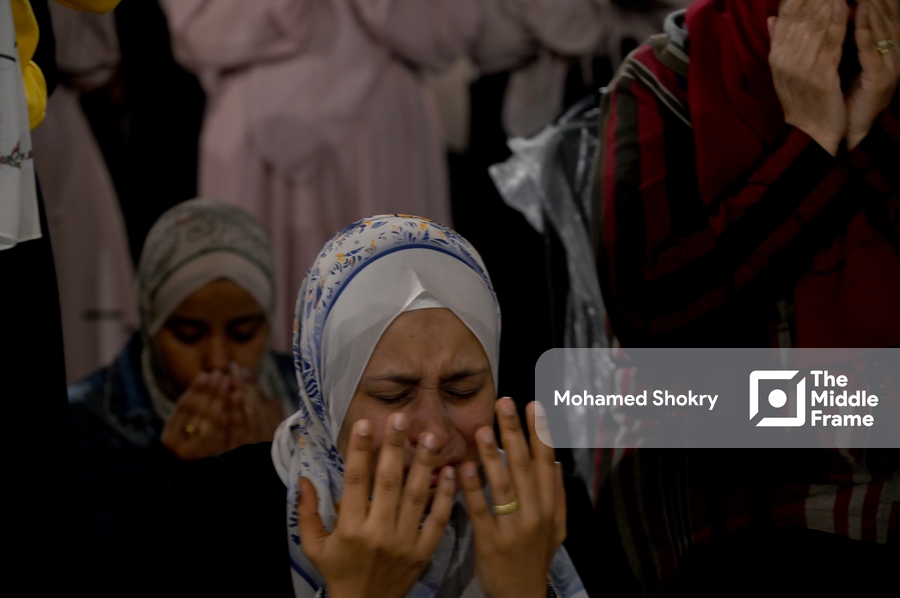 Tarawih prayer on the night of the 27th of Ramadan